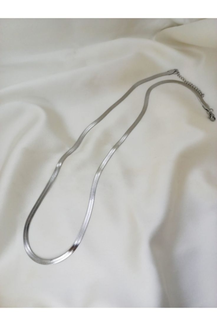 Çelik Mini Kalp Sallantılı 45cm İtalyan Kolye