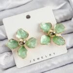 BlossomVintage Küpe - yeşil